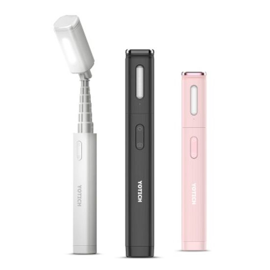 글로우 조명 LED 블루투스 셀카봉 YSS-W300