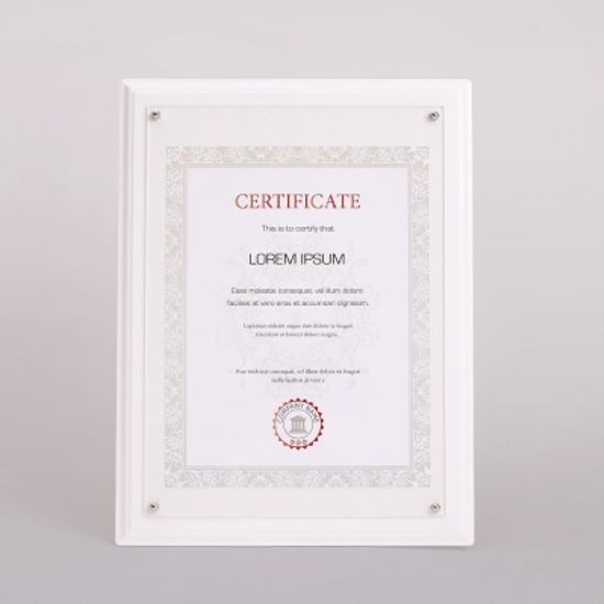 클래식 허가증 상장 액자 A4 인증서액자