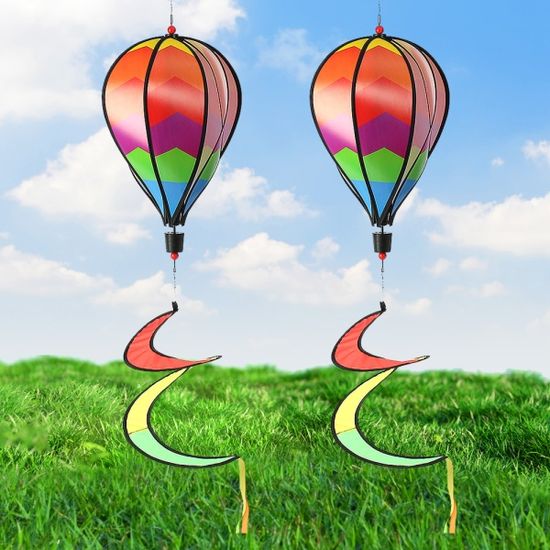 에어벌룬 열기구 바람개비 2p세트(B) 축제 팔랑개비