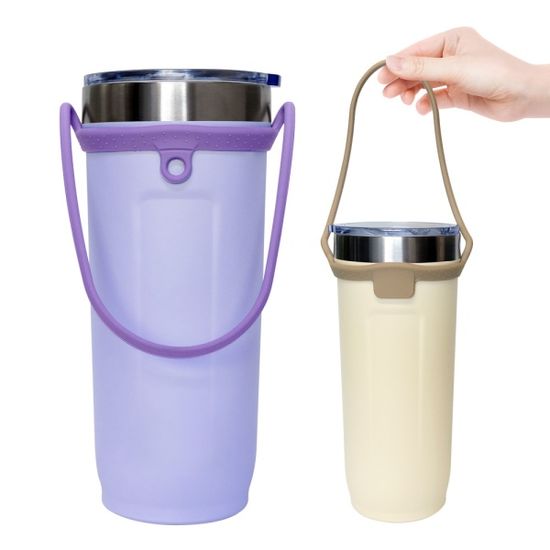 [쿠팸]실리콘핸들 스테인리스 텀블러710ml 3color C6