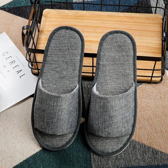 린넨슬리퍼 거실실내화 실내슬리퍼 거실슬리퍼 사무실