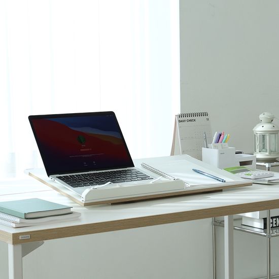 이룸 프라임 1단 필기 독서대 p600 화이트