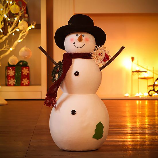 [도토로]화이트 스마일 눈사람 가족 3종세트