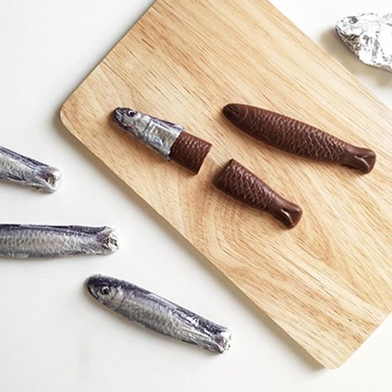 Filet de Sardines 정어리 초콜릿