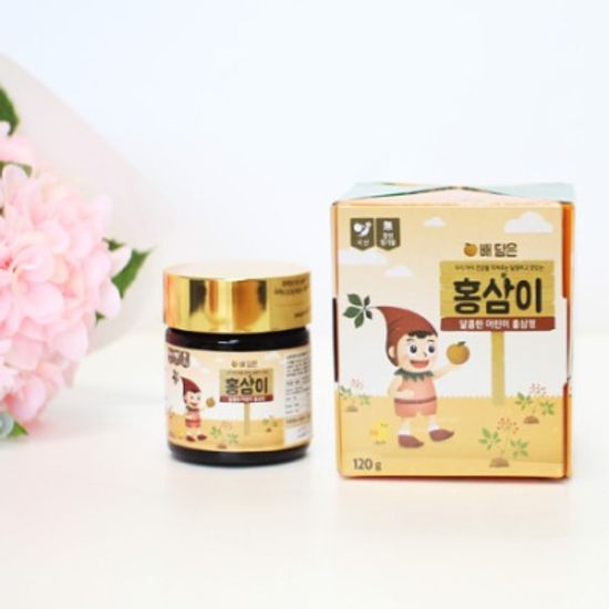 달콤한 어린이 홍삼정 배담은 홍삼이 120g