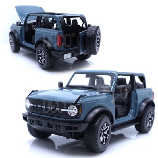 1:18 포드 브롱코 배드랜즈 블루 미니카 다이캐스트