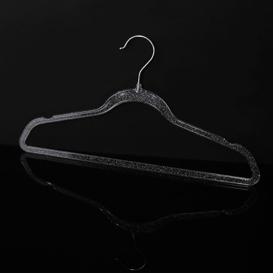 리빙룸 라운드 옷걸이 10p세트(실버펄) 옷가게옷걸이