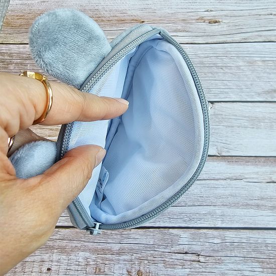 토토로 페이스 포켓 소품 스트링 파우치