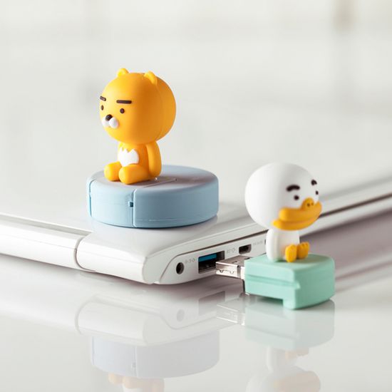 카카오프렌즈 피규어 USB 32GB 이동식 디스크