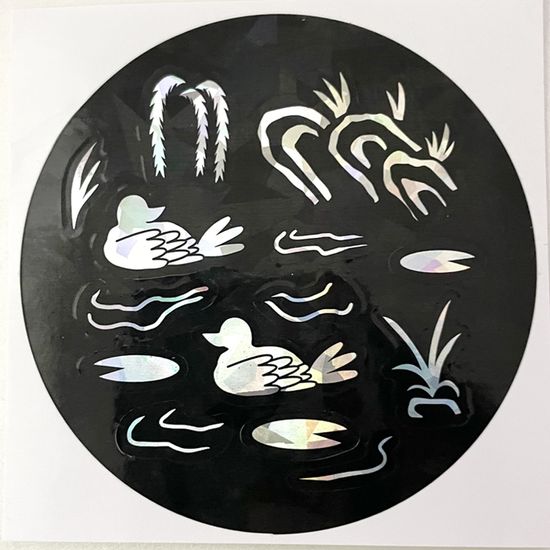 자개스티커 전통 문양 만들기 DIY 자개 공예