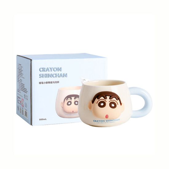 짱구 3D 페이스 머그컵 블루(H216998)