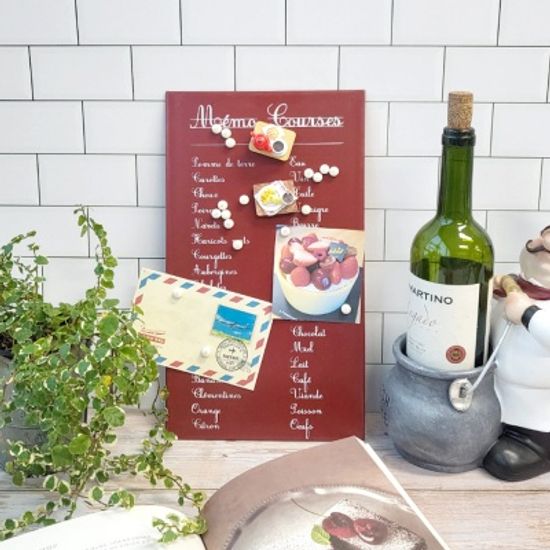 레터링 철제 메모보드 2type