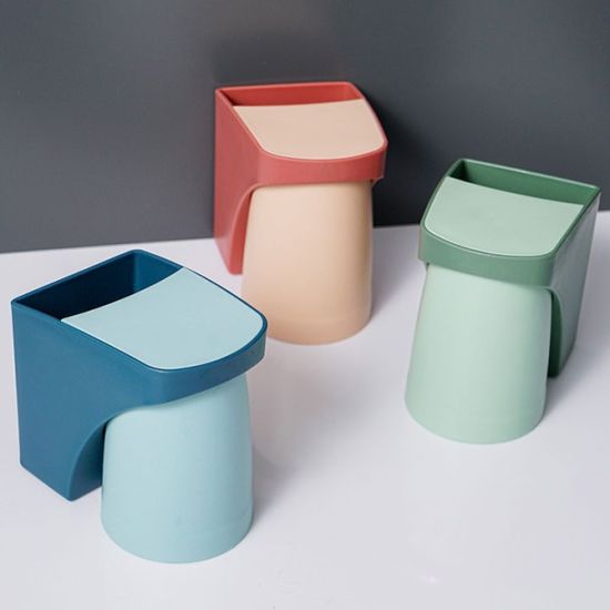 강력흡착! 무타공 거꾸로 양치컵 3종세트