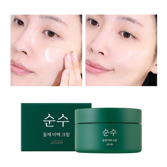 리르 순수 들깨 미백크림 - 기미 색소침착 진정탄력 