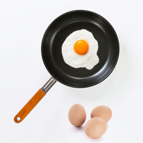 쉐라프 스텐 우드핸들 IH 인덕션 후라이팬 24cm (3중