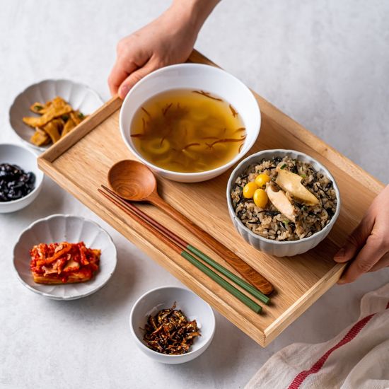 해담은 전복톳밥 & 가사리된장국 500g 1인분