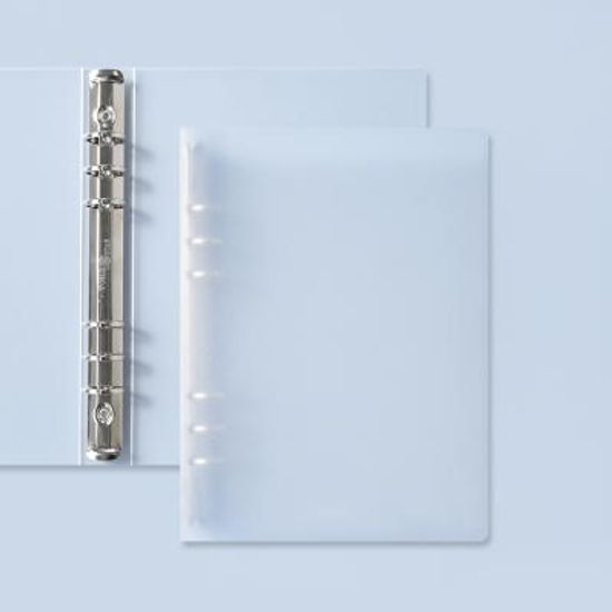 A5 6공 베이직 반투명 바인더