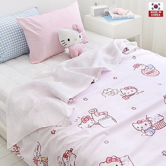 헬로키티 여름 스윗데이 리플겹이불C81891