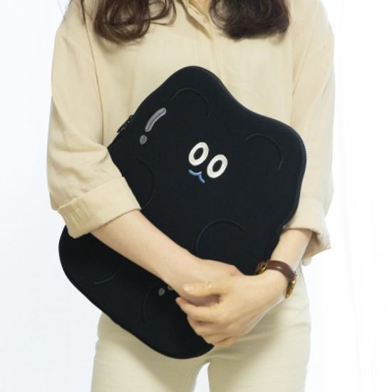 자수 젤리베어 노트북파우치