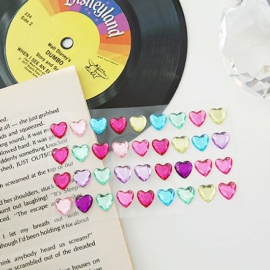 Mini Heart Sheet 미니하트스티커