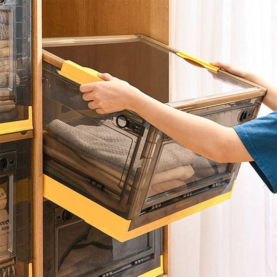 다용도 투명 수납 폴딩박스 2colors