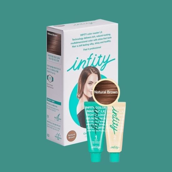 인피티 컬러 마스터 염색 새치커버 순한 염색약12세트