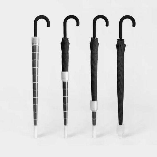 빗물받이 장우산 튼튼한 자바라 캡 장우산(WB80B56)