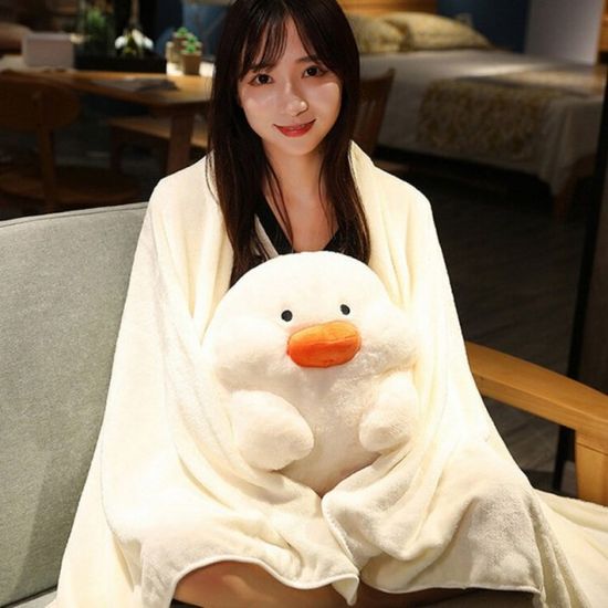 오리 책상 낮잠 베개 인형 엎드려자는 배게 쿠션