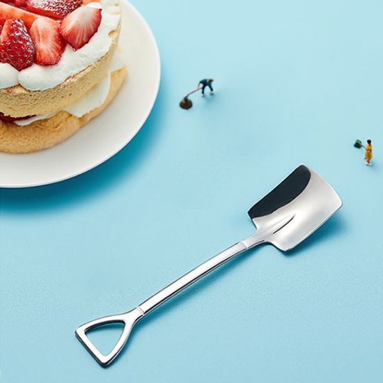 [쿠킹홈]와우카페 삽모양 티스푼 5p세트(네모)