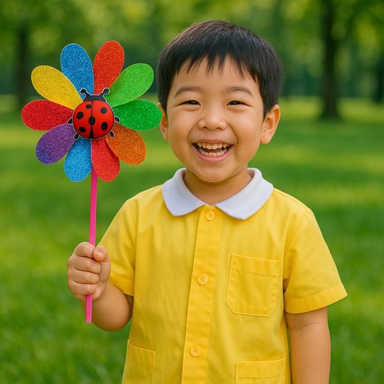 [팬시투데이] 9+1 바람이랑 놀자 알록달록 바람개비 