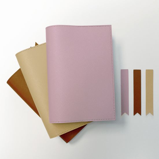 [1+1] 소이믹스 사피아노 가죽 북커버+북마크 세트