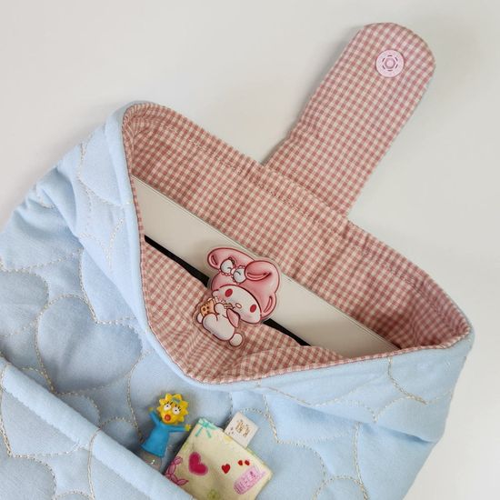 스카이하트 패브릭 책 아이패드 파우치