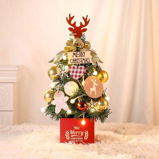 [도토로]40cm 메리 슈슈 트리 풀세트(전구포함)