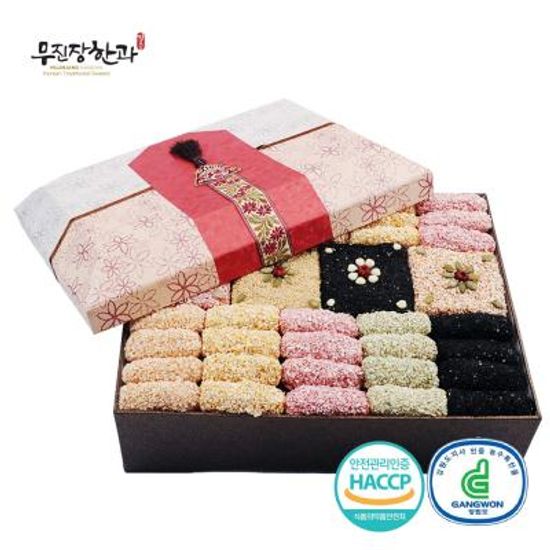 강릉사천 무진장한과 한지 대 4단 2.5kg