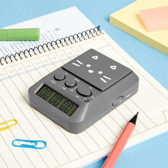 아트박스 캣 디데이 스탑워치 블랙