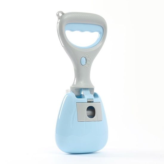 펫과함께 배변집게+배변봉투(블루) 강아지 배변처리