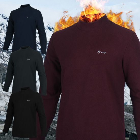 컴포트 웜 폴라 플리스 반목 티셔츠(WFFNK6C)