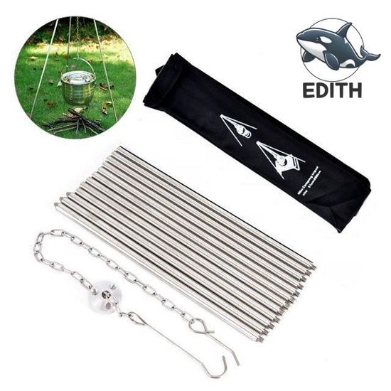 캠핑 필수 삼각대 스테인리스 화로대(WFH3AUO)