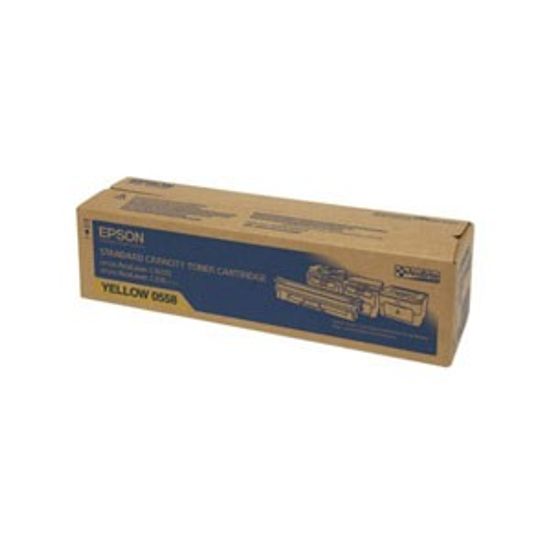 엡손(EPSON) 토너 C13S050558 / Yellow / AcuLaser CX16 , AcuLaser 16NF , AcuLaser C1600 T/N / (1.6K)