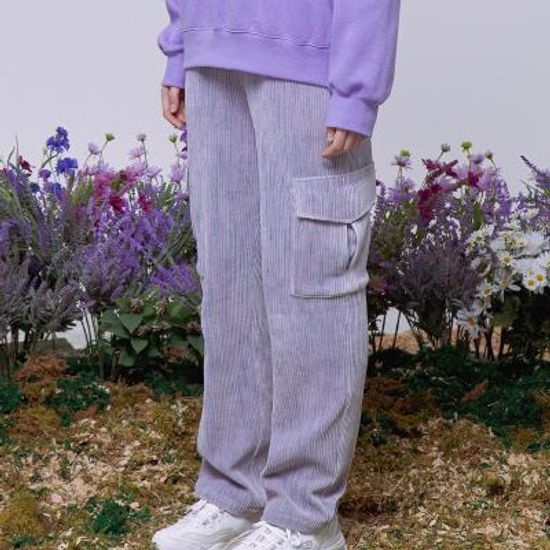 데이라이프 카고 코듀로이 팬츠 (퍼플)