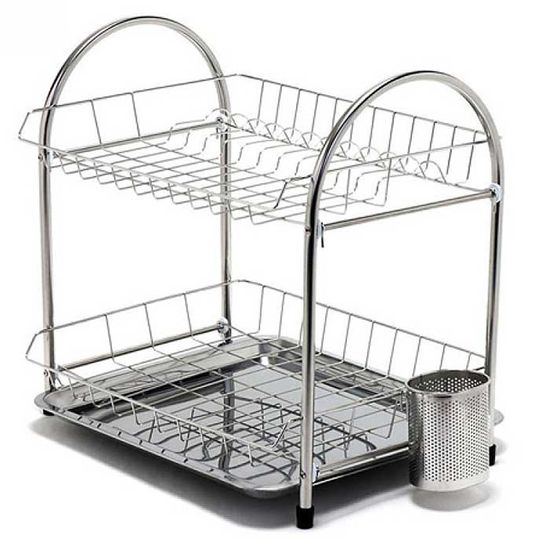 MODERN 2단 SS 스텐 식기건조대 CH003