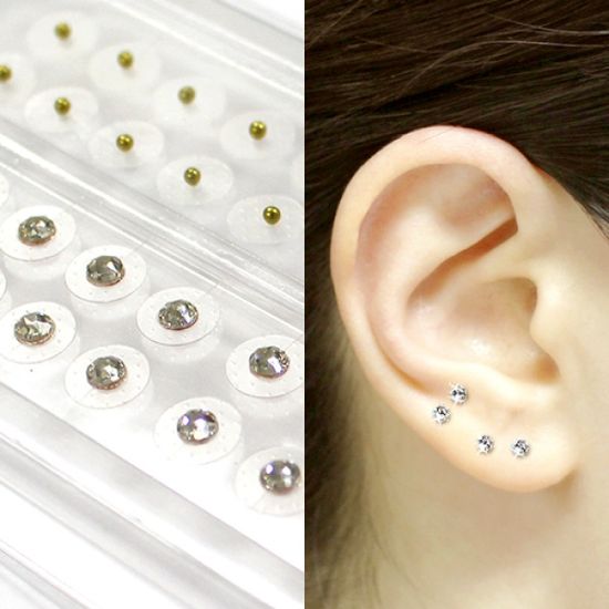 테라피박스-귀지압 이어패치(기본형/큐빅형)