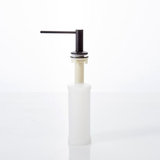 심플라인 싱크대 디스펜서 매립형 주방세제펌프 블랙