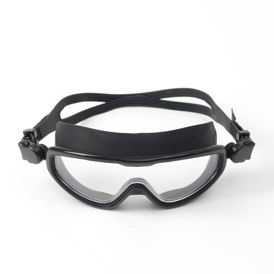 워터월드 클리어 고글 물안경 안티포그 수경 블랙