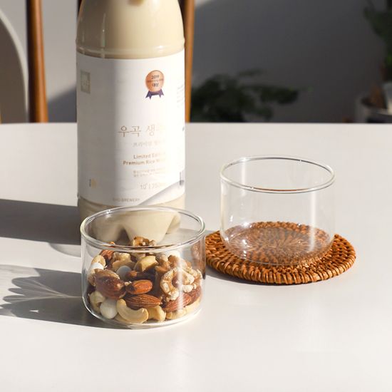 베리넬 내열유리 막걸리잔 200ml 1p