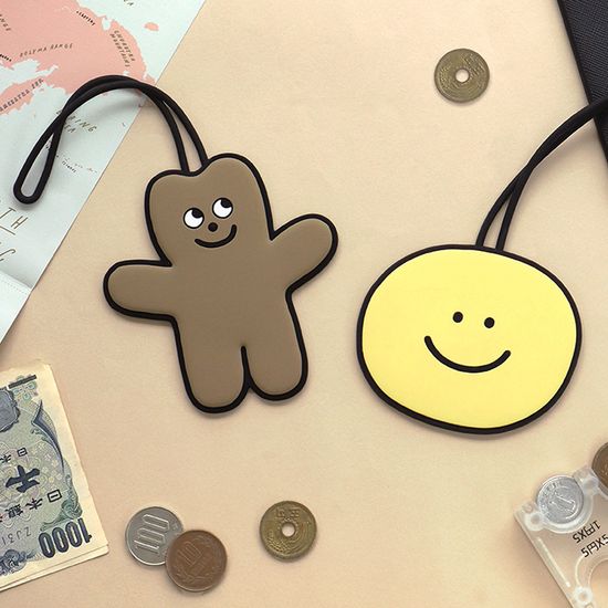 아이코닉 두들 네임택 