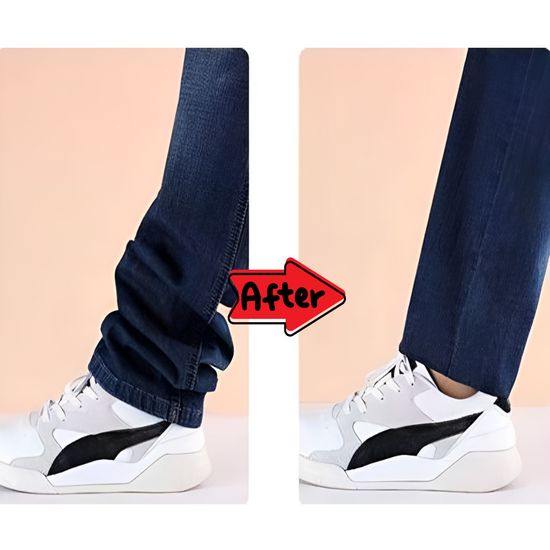 바지수선 테이프 셀프 바지 청바지 티셔츠 의류 밑단