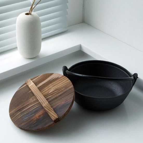 가마솥 무쇠 주물 원형 냄비_19cm