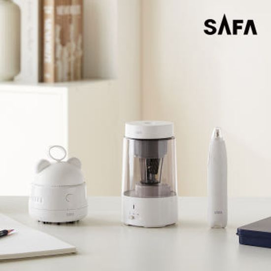 [SAFA]스마트 연필깎이+자동지우개+데스크청소기 세트