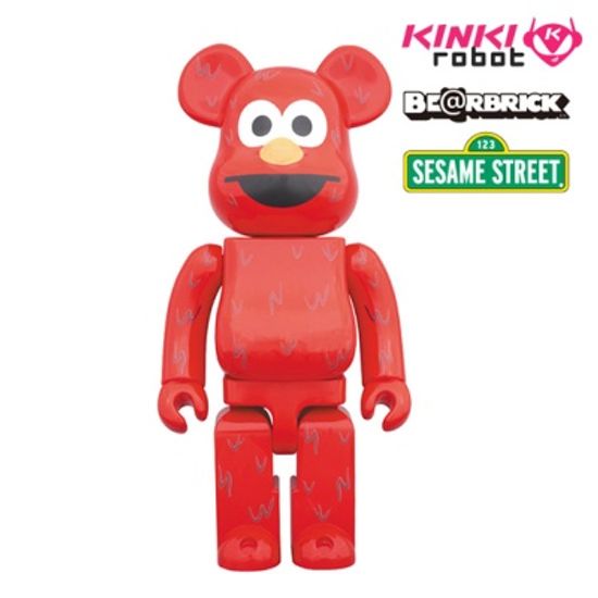 엘모베어브릭 1000% BEARBRICK ELMO (1612019)